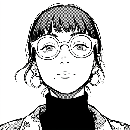 may, the neutral-expression character